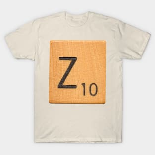 Scrabble Tile 'Z' T-Shirt